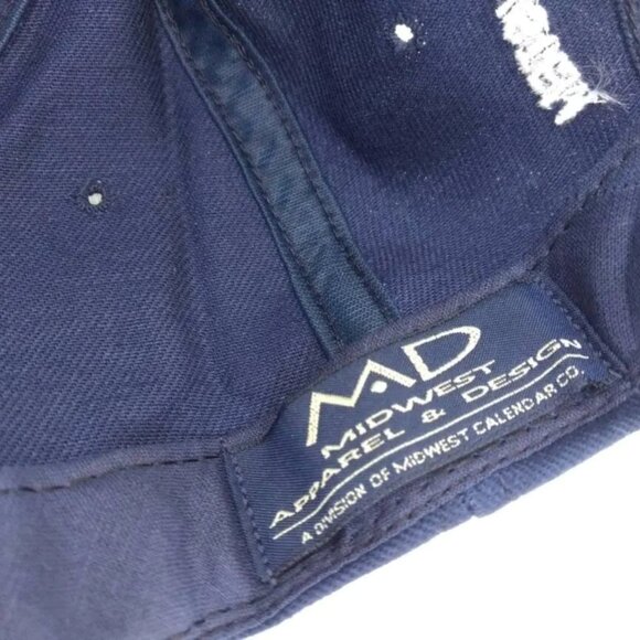 Vintage Snapback Hat Firetruck HN VariRate Spring System Fullback Cap - Picture 4 of 4